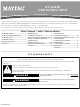 Maytag W10206488A User Instructions