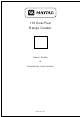 Maytag 110 User's Manual & Installation Instructions