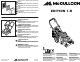 McCulloch 96141016201 Instruction Manual