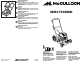 McCulloch MM4756SMD User Manual