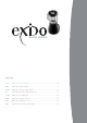 Exido Black Series 246-008 User Manual