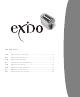 Exido 243-020 & 021 User Manual