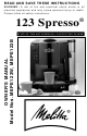 Melitta MEPE123B Owner's Manual