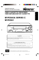 Memorex MVR041 Owner's Manual