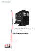 MGE UPS Systems EX 11RT Installation And User Manual