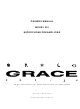 Grace 201 Owner's Manual