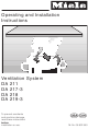 Miele DA 219-3 Operating And Installation Instructions