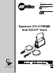 Miller Electric 375 X-TREME User Manual