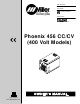 Miller Electric 456 CC Owner's Manual