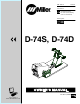 Miller Electric D-74D Owner's Manual