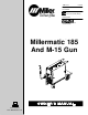 Miller Electric OM-1313 Owner's Manual