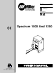 Miller Electric Spectrum 1000 Owner's Manual