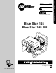 Miller Electric 145 DXR, 145 Owner's Manual