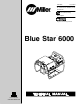 Miller Electric BLUE STAR 6000 TM-499C Technical Manual