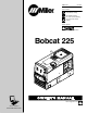Miller Electric Bobcat 225 Owner's Manual