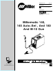 Miller Electric Millermatic 140 Auto−Set Owner's Manual