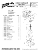 Milwaukee 6006 Service Parts List
