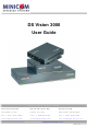 Minicom DS Vision 3000 User Manual