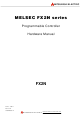 Mitsubishi MELSEC FX2N Hardware Manual