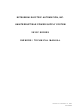 Mitsubishi 2033C SERIES Owner Technical Manual