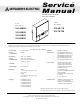 Mitsubishi VS-60609 Service Manual