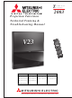 Mitsubishi Electric WS-48513 Troubleshooting Manual