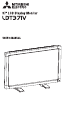 Mitsubishi Electric Untitle LDT37Iv User Manual
