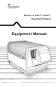 Monarch 9401 Equipment Manual