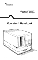 Monarch 9406 Operator's Handbook Manual