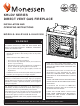 Monessen Hearth Direct Vent Gas Fireplace KHLDV SERIES Installation And Operating Instructions Manual