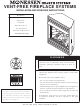 Monessen Hearth Vent-Free Fireplace Systems DBX24C* Installation And Operating Instructions Manual