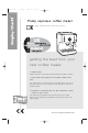 Morphy Richards CoffeMaker Owner's Manual