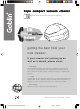 Morphy Richards Topo compact vacuum cleaner Instructions Manual