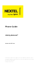 Motorola ic502 Phone Manual
