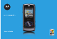 Motorola MOTOROKR Z6 User Manual