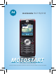 Motorola MOTOSTART W215 Start Manual
