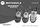 Motorola Talkabout T5900 User Manual