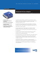 MPI Technologies Bluetooth Printer Adapter Datasheet