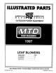 MTD 247-652C000 Illustrated Parts List