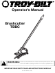 Troy-Bilt TBBC Operator's Manual
