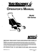 Yard Machines 430 Series Operator's Manual