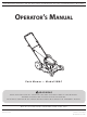 MTD 50MC Operator's Manual