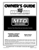 Yard Machines 560 Series Owner's Manual