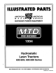Yard Machines 600-609 Illustrated Parts List