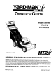 Yard-Man 970-979 Owner's Manual