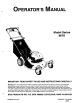MTD 967K Series Operator's Manual