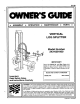 MTD 243-638-000 Owner's Manual