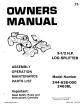 MTD 24638L Owner's Manual
