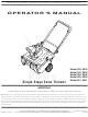 MTD 230 Operator's Manual