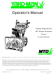 Yard-Man 31AH553G401 Operator's Manual